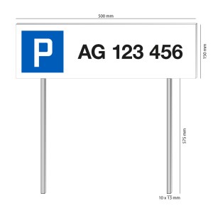1302_Parkplatzschild-Kennzeichen_Stechschild8