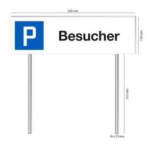 1303_Parkplatzschild-Besucher_Stechschild4