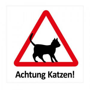 3005_Achtung-Katzen_Kleber